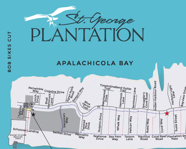 St George Plantation Map.